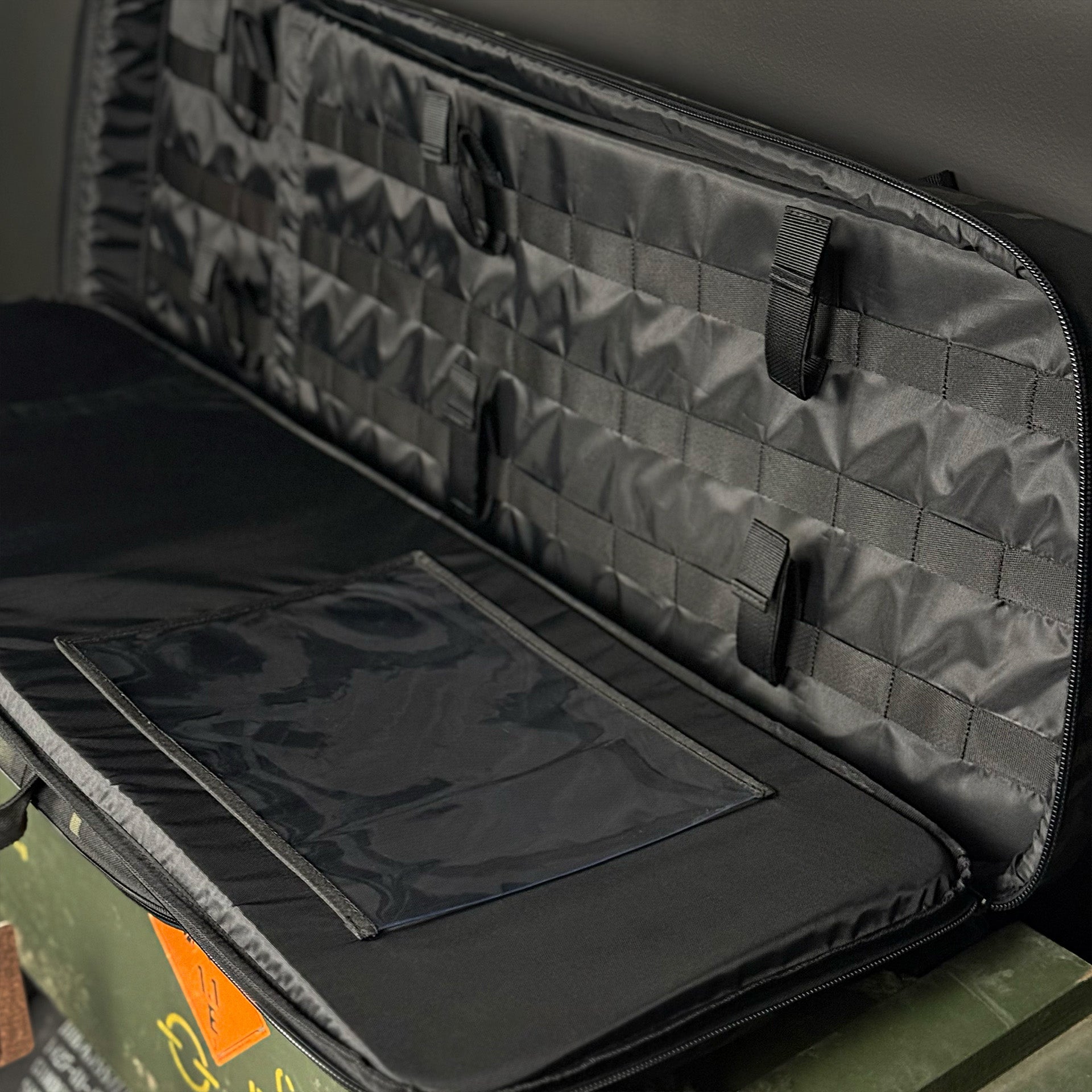 чохол для зброї збройовий чохол чорний мультикам чохол з кордури український виробник crusage ukraine gun case 
чохол на дві одиниці зброї 